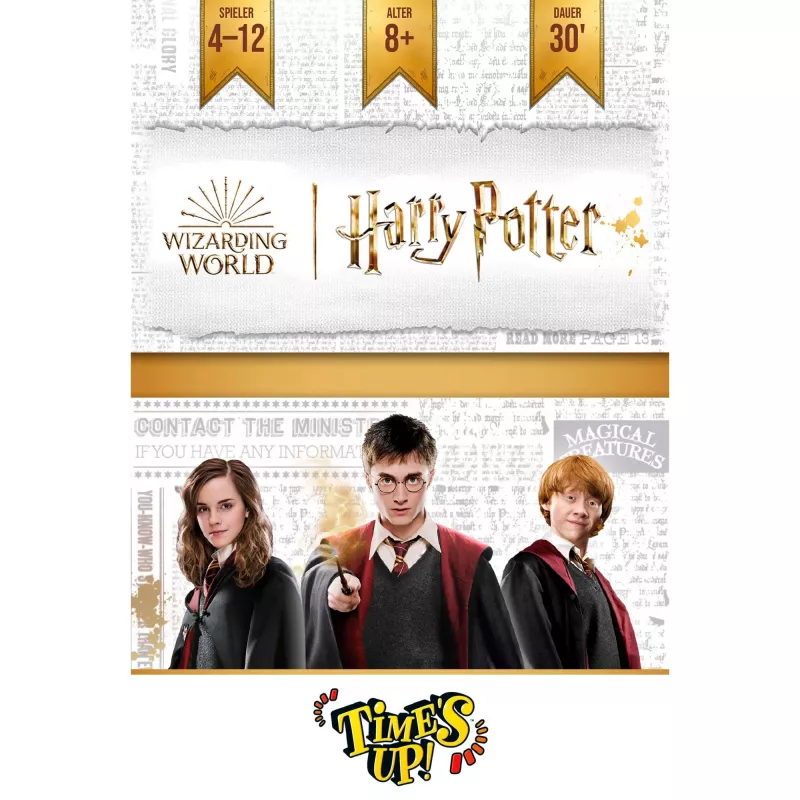 Time's Up Harry Potter, juego de preguntas