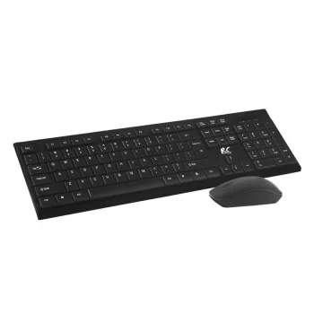 NanoRS Combo de teclado y ratón inalámbricos con diseño ergonómico – RS580 para un uso fluido y eficiente