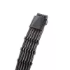 Cable CableMod C-Series Pro ModMesh Sleeved 12VHPWR PCI-e para Corsair (Carbon, 16-Pin a Triple 8-Pin, 600mm)