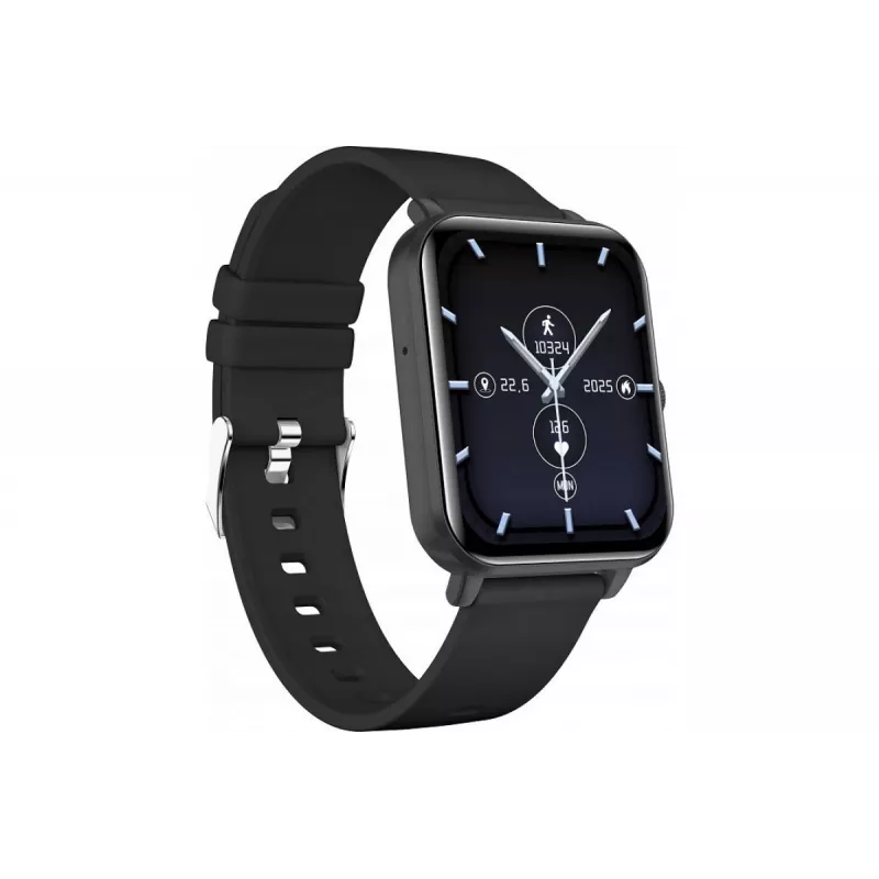 myPhone Watch Classic 2 4,7 cm (1,85 inch) IPS Digital 240 x 284 píxeles Pantalla táctil Negro