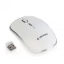 Ratón inalámbrico GEMBIRD MUSW-4B-01-W, ambidiestro, óptico 1600 DPI, 4 botones, RF Wireless, blanco