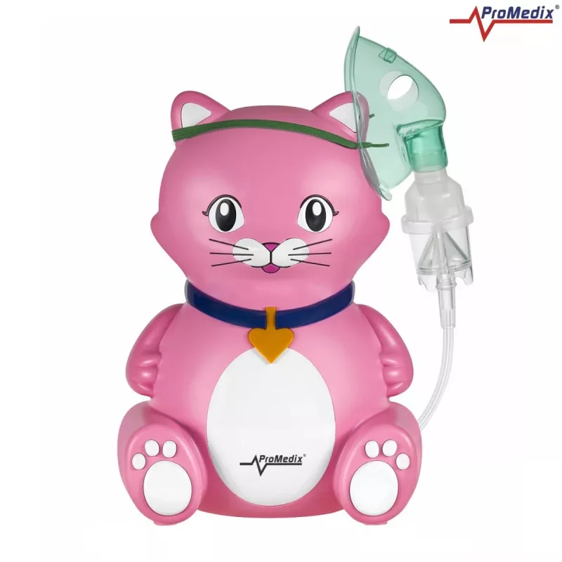 Inhalador nebulizador ProMedix PR-816 diseño compacto para niños, modelo PR-816
