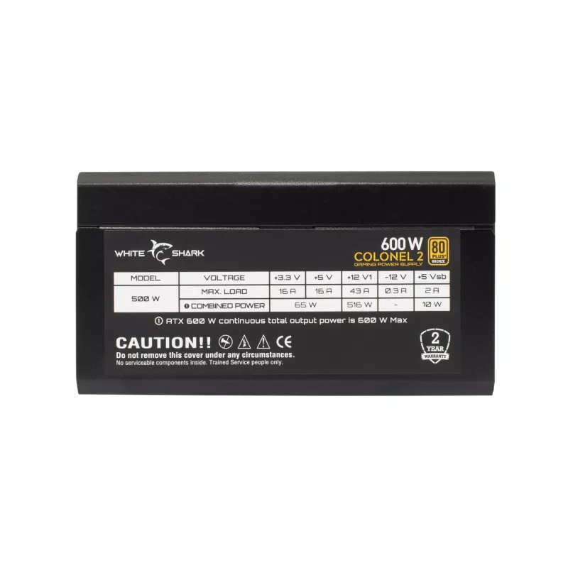 Fuente de alimentación White Shark GPSU-B600S Colonel-2 600W
