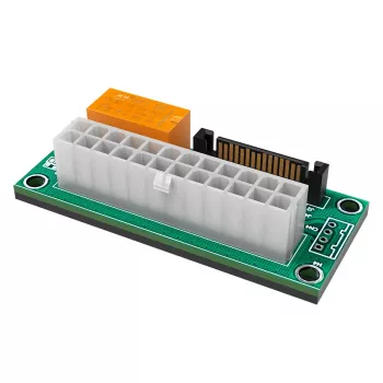 Placa adaptadora de alimentación Akasa AK-CBPW28-KT02 24 pines ATX a conector de alimentación SATA
