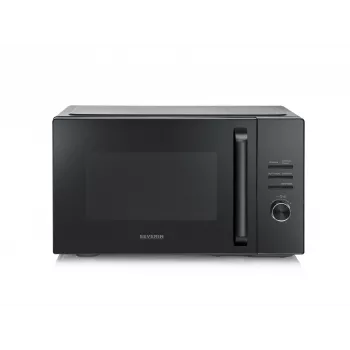 Microondas combinado SEVERIN MW 7798, de sobremesa, 29 l, 900 W, negro, plato giratorio de 315 mm