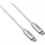 Cable USB Type-C helos 372343, 40 Gbit/s, 240 W, 2,0 m, gris