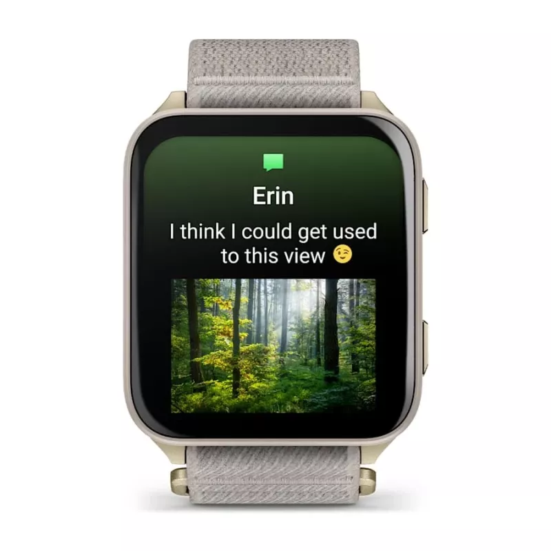 Smartwatch GARMIN Venu X1 — 5,08 cm (2 pulgadas) AMOLED 448×486 px, pantalla táctil, Wi‑Fi, GPS, correa de nailon, 34 g