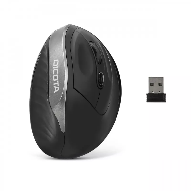 Ratón inalámbrico ergonómico Dicota Relax