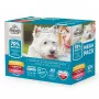Bolsitas de comida húmeda para perros Frendi 12x100g — pollo, ternera, ternera
