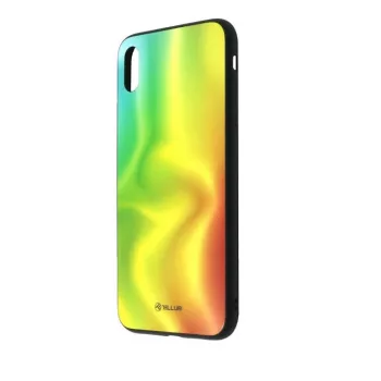 Protector de pantalla de cristal Tellur para iPhone XS Max – superficie sedosa impresa