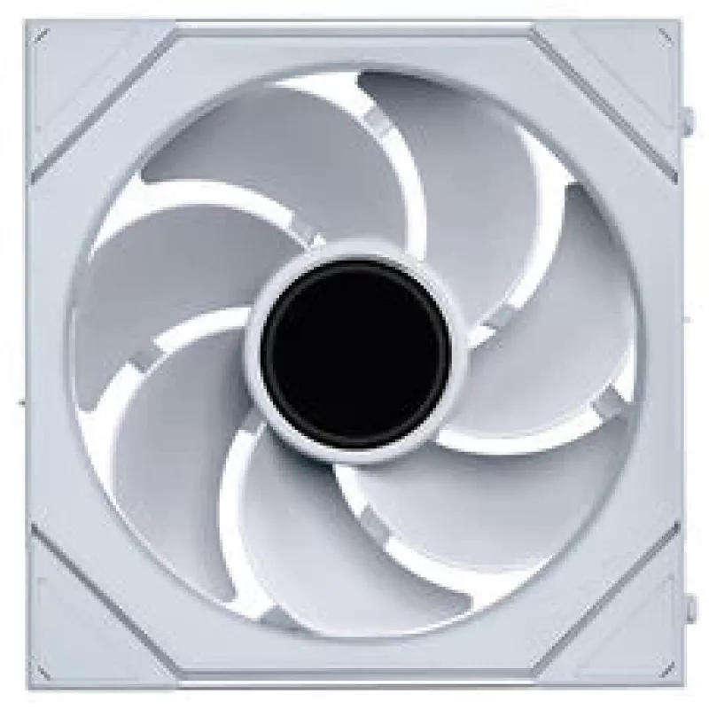Ventilador Lian Li UNI FAN SL-INF Wireless ARGB PWM Reverse Blade de 140 mm, blanco