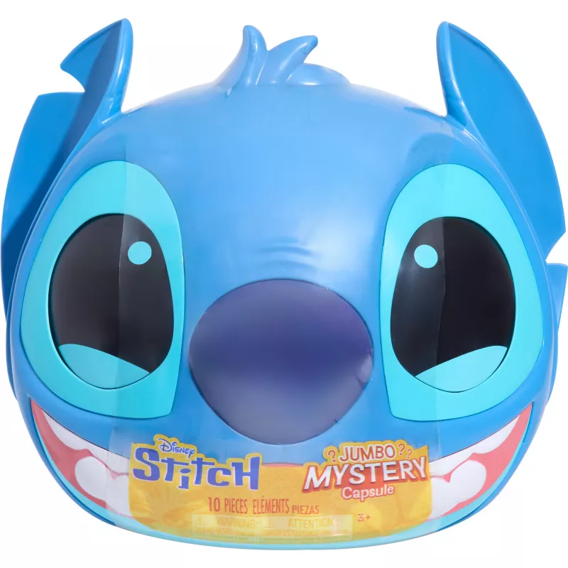 Disney Stitch Jumbo Mystery Capsule, figura de juguete