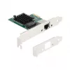 Tarjeta DeLOCK PCI Express x1 1 x RJ45 Gigabit LAN BCM Gris