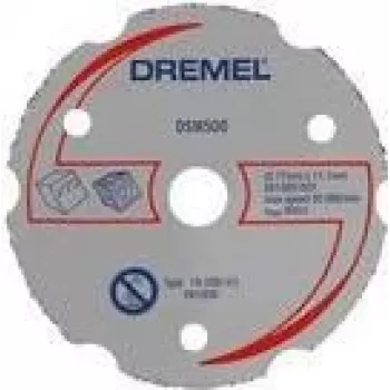 Disco de corte Dremel Carbide Multi-Purpose 2615S500JB — accesorio de corte Dremel