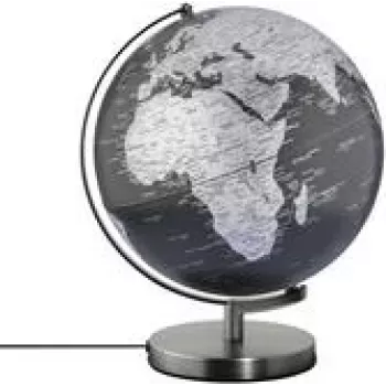 Globo terráqueo de sobremesa TROIKA G3011T-BKSI/CB — globo terráqueo compacto para colocar en el escritorio