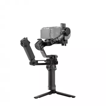 Estabilizador de cámara de mano DJI RS 5 Combo — aluminio, batería de 30 h, 1,46 kg, negro