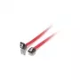 Equip Cable de conexión interno SATA ll, 0,3 m, 0,3 m, SATA II, SATA 7 pines, SATA 7 pines, conector macho/conector macho, rojo