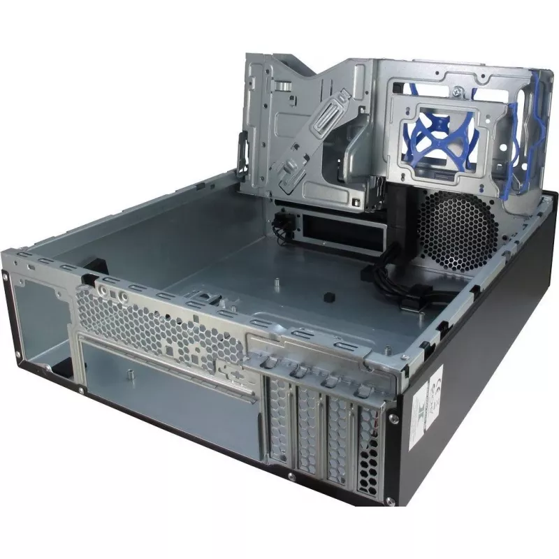Inter-Tech IT-503 - SFF - Mini-ATX - sin fuente de alimentación (TFX12V) - negro mate - USB/audio (88881270)