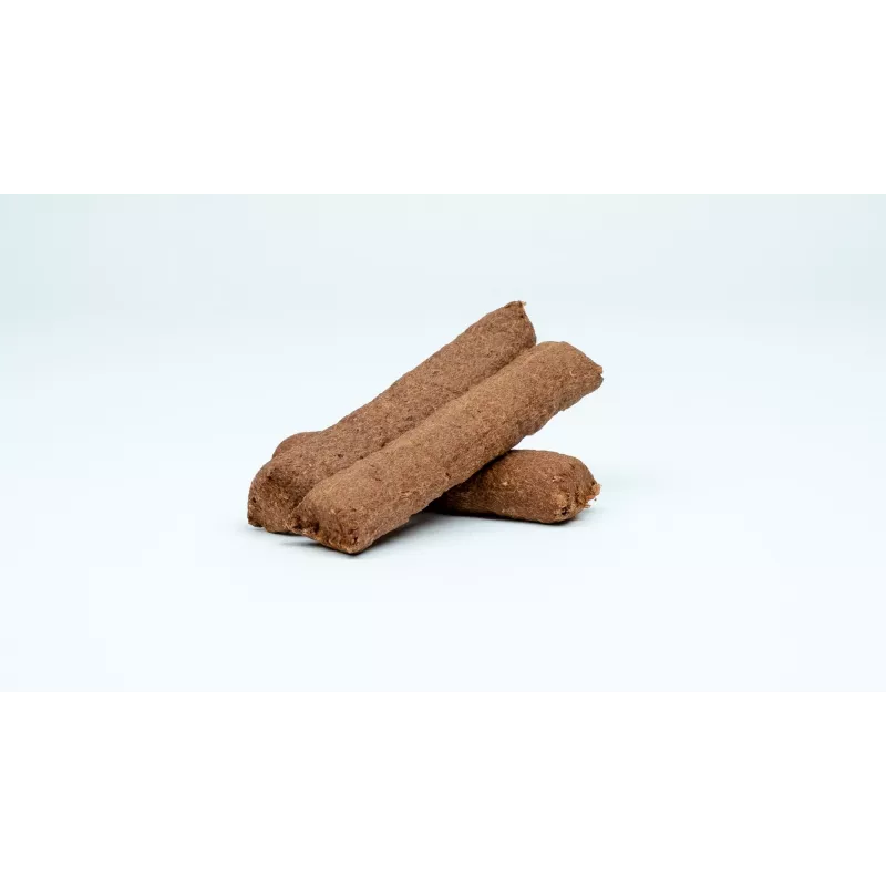 Snacks para perros TufTuf Meaty sticks con oca 70 g — palitos masticables blandos de un solo ingrediente para perros
