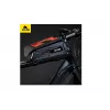 Bolsa de cuadro de bicicleta Wildman M90 con soporte para móvil Negra