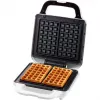 Gofrera Domo DO9222W 2 gofres 900 W negro blanco