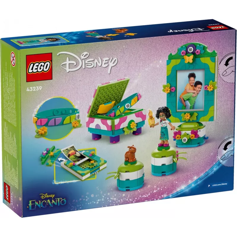 Marcos de fotos y cofre de joyas LEGO Disney Classic Mirabel 43239