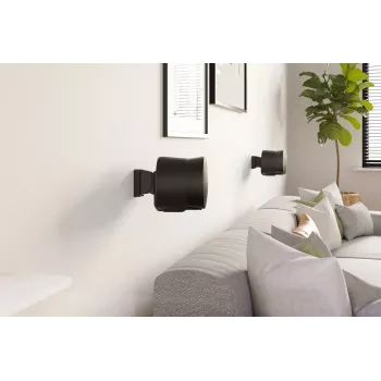 Soporte de pared Vogels | Soporte de pared para altavoz para Sonos Era 300 | Inclinable, orientable | Capacidad de carga máxima 7 kg | Negro