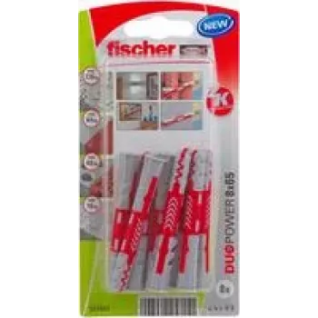 Fischer DuoPower 8 x 65 K NV taco 65 mm 537651 1 set (537651)
