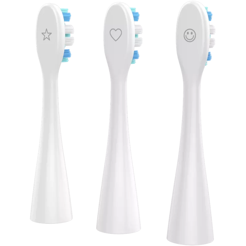 Cepillo de dientes sónico AENO DB7 niños plata blanco