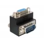 Adaptador Delock VGA conector macho/hembra 90° en ángulo (65171)