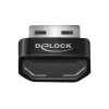 Adaptador MHL Delock HDMI-A hembra > USB Type-A macho negro