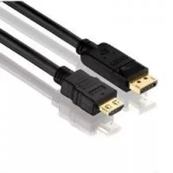 Adaptador de cable de vídeo PureLink PI5100-010 DisplayPort a HDMI 1m negro