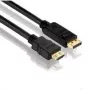 Adaptador de cable de vídeo PureLink PI5100-010 DisplayPort a HDMI 1m negro