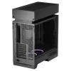 Caja de PC de sobremesa DeepCool CL6600 Negra — compatible con fuentes ATX/PS2/SFX/SFX-L, ventilador frontal de 140 mm, superior/trasero de 120/140 mm, unidades de 2,5/3,5