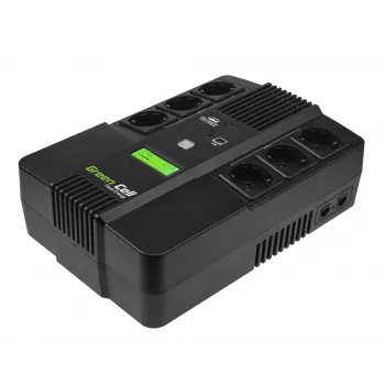 Green Cell AiO 800VA LCD SAI sistema de alimentación ininterrumpida Line-Interactive 0,8 kVA 480 W 6 tomas