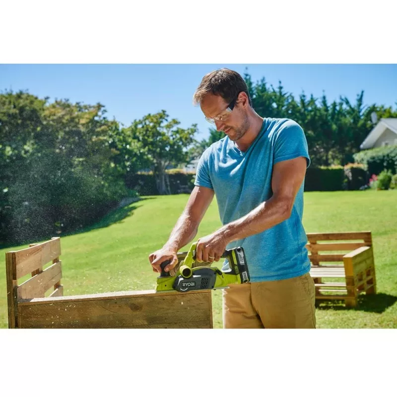 Cepillo eléctrico de mano Ryobi 5133002921 verde, gris 11000 rpm