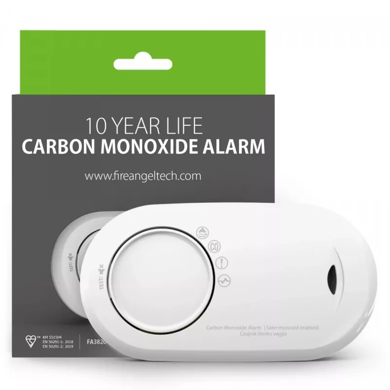 Detector de monóxido de carbono Fire Angel FA3820-INT