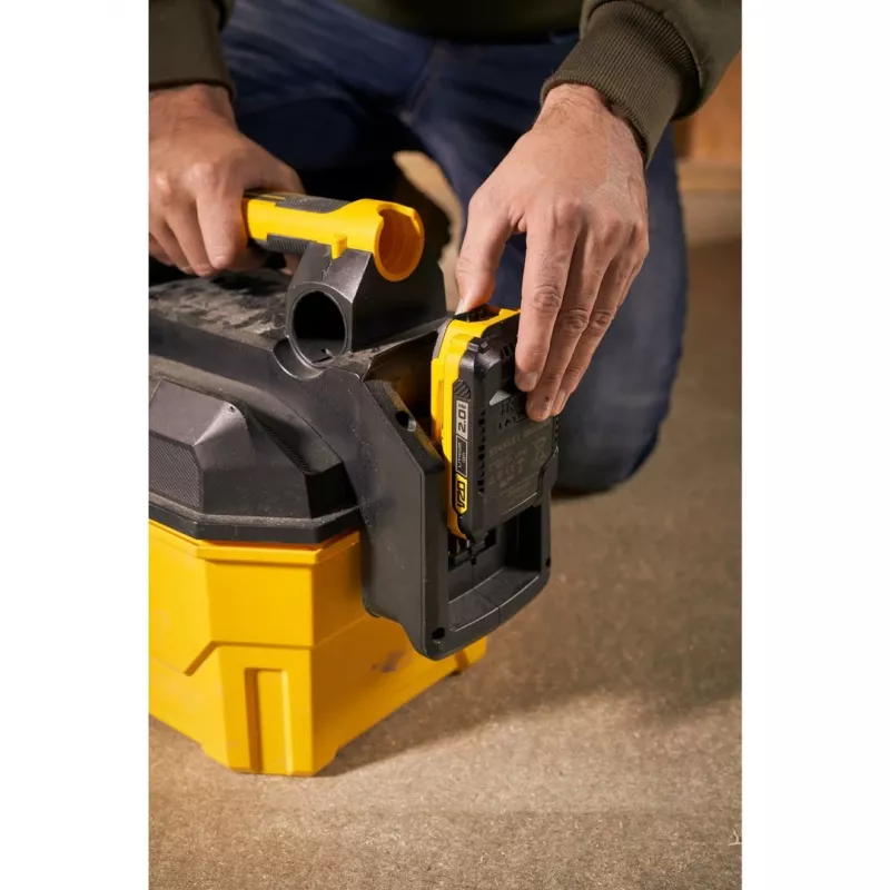 Stanley FATMAX SFMCV002B-XJ Aspirador 7,5 L Aspirador de tambor Húmedo y seco sin bolsa