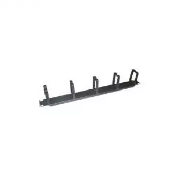 Placa pasacables LogiLink para armario eléctrico - RAL 9005 - 1U - 48,3 cm (19