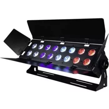 Lámpara de efectos LED EUROLITE modelo 51913891 — 16 LEDs, control DMX