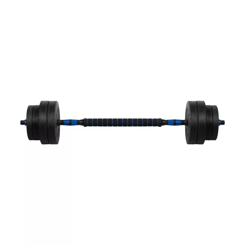 Mancuerna ajustable de betún REBEL ACTIVE con conector 1x20kg