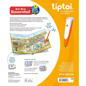 tiptoi ¿Por qué? ¿Cómo? ¿Para qué? En la granja, libro educativo