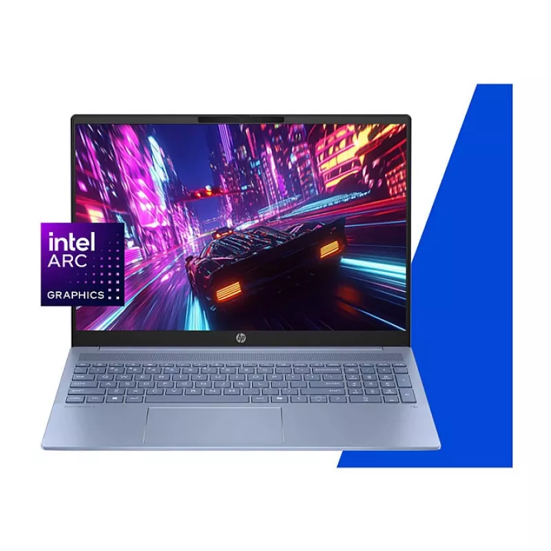 HP OmniBook 5 AI 16 2K Core Ultra 5 225U 16GB/512GB SSD Win11 Home - Azul cielo - 16-af1454ng - Distribución de teclado posiblemente alemán