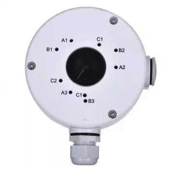 Caja de conexión Reolink B10 para cámara de vigilancia exterior, blanco, 122×45,5×144 mm