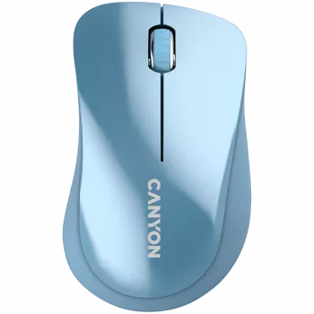 CANYON MW-11, ratón inalámbrico 2,4 GHz, con 3 botones, DPI 1200, pila: AAA*2 uds., azul, 67*109*38 mm, 0,063 kg