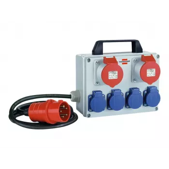 Unidad distribuidora de corriente Brennenstuhl BKV 2/4 T IP44