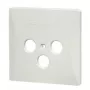 Kathrein ESZ 53 placa de cubierta de 3 orificios, blanco