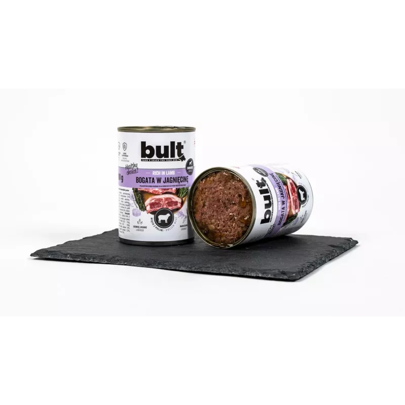 BULT comida húmeda para perros rica en cordero, 800 g