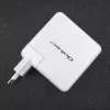 Qoltec Cargador GaN FAST 108W | 5-20V | 3-4.7A | USB C | blanco