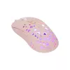 Ratón White Shark GM-9004 Tristan-2 rosa RGB USB